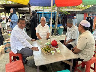 Bupati HSS Hadiri Warung Gratis Semarak Maulid Nabi Muhammad SAW di Kandangan Utara