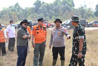 Bupati dan Wabup Bartim Turun Lapangan, Sosialisasikan Larangan Bakar Lahan