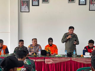 Kapolsek Pematang Karau Perkuat Sinergi Cegah Karhutla, Warga Diminta Tidak Membakar Lahan