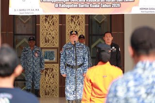 Bupati Barito Kuala Pimpin Apel Siaga Karhutla, Perkuat Koordinasi Lintas Sektor