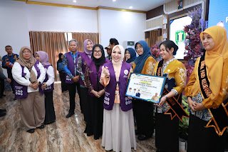 Hj Fathul Jannah Dorong Penguatan Posyandu 6 SPM dan PAUD Ramah Anak di Tabalong
