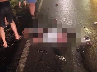 Kabut Asap Diduga Ganggu Jarak Pandang, Tabrakan Dua Motor di Bararawa Tewaskan Satu Pengendara