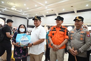Pemprov Kalteng Salurkan Bantuan Pangan Gratis untuk Warga Terdampak Karhutla di Barito Timur