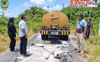 Wakil Ketua I DPRD Seruyan Salurkan Bantuan Air Bersih, Warga Terdampak Kekeringan Jadi Prioritas