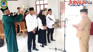 Camat Seruyan Hilir Lantik Anggota PAW BPD Desa Persil Raya dan Tanjung Rangas