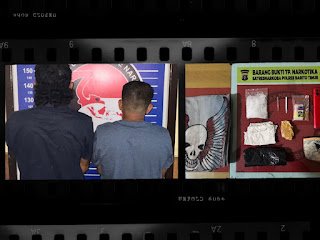 Dua Terduga Pengedar Diamankan, Satresnarkoba Polres Bartim Sita 54,36 Gram Sabu