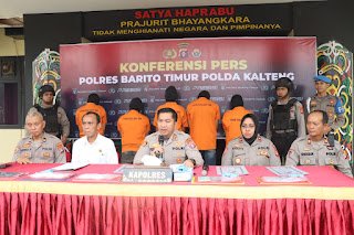 Januari–September 2026, Polres Bartim Bongkar 18 Kasus Narkoba, Sitaan Rp1,29 Miliar