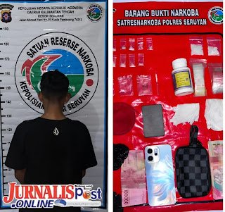 Polisi di Seruyan Bongkar Siasat HE, Sabu Seberat 8,5 Gram Diselipkan di Saku hingga Dikubur di Halaman Berhasil Disita